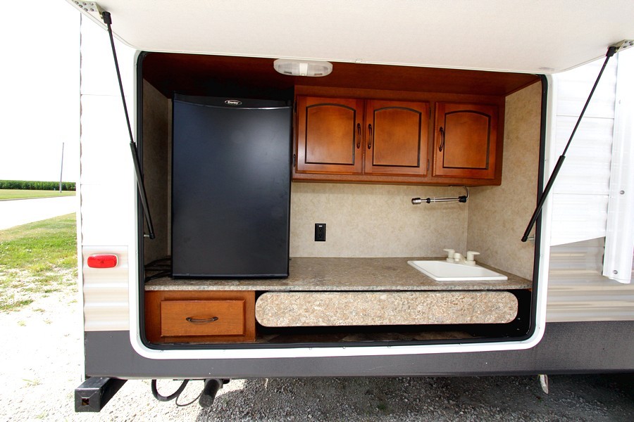 Bunkhouse Travel Trailers With Outdoor Kitchens Besto Blog
