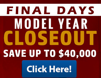 Model Year RV Closeout Sale