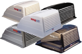MAxx Air Vent Cover Selection RV Roof Vent Covers