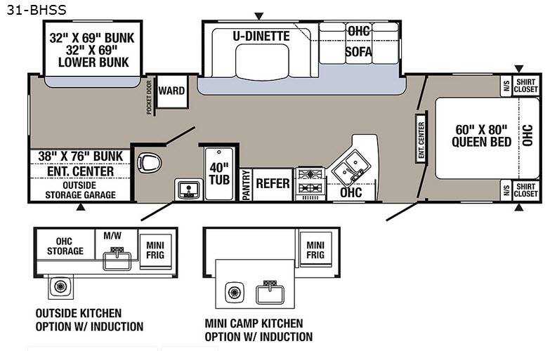 puma campers floor plans