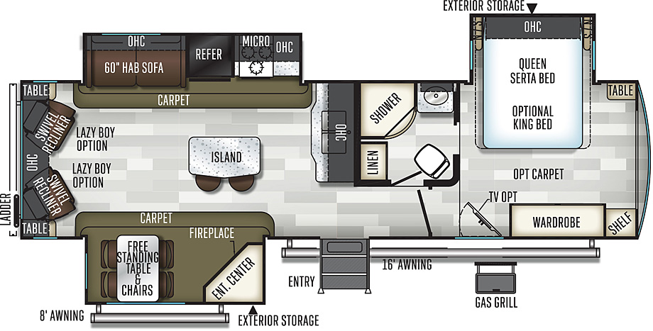 2019 Forest River Flagstaff Classic Super Lite 832IKBS - Good Life RV