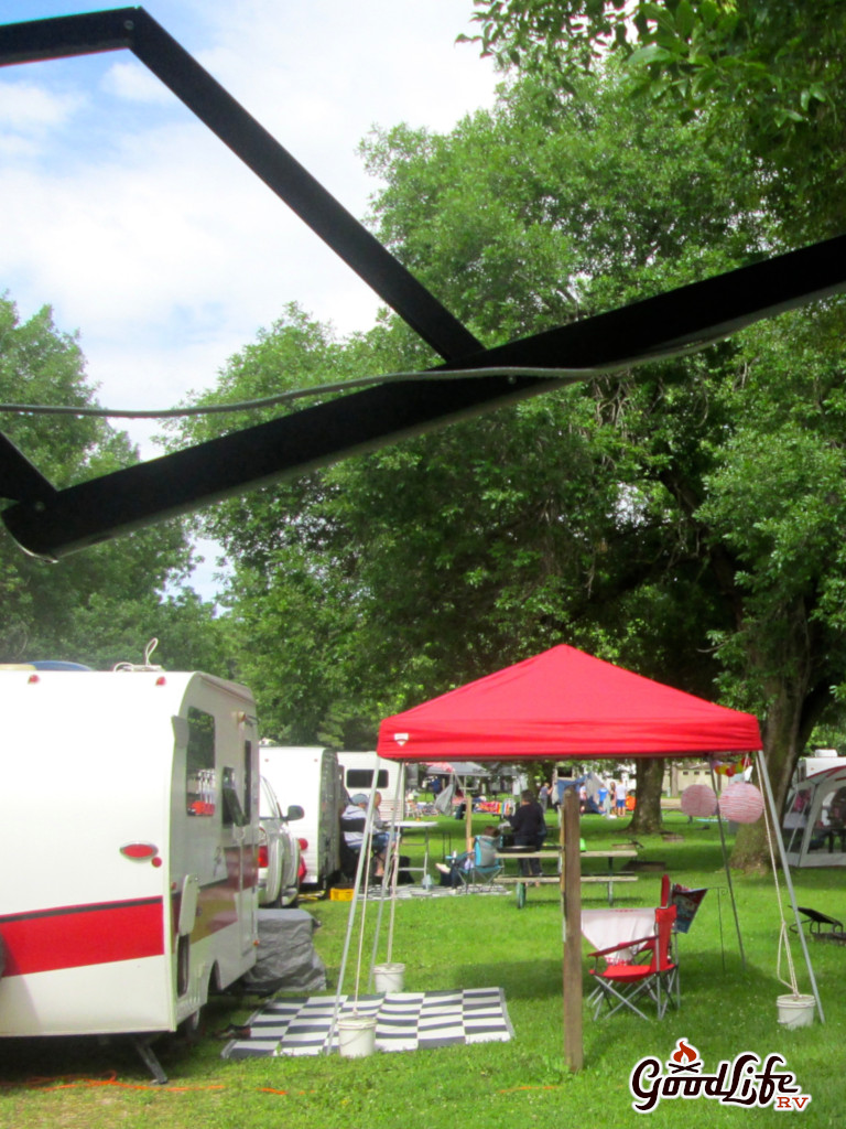 Campsite View Beed's Lake