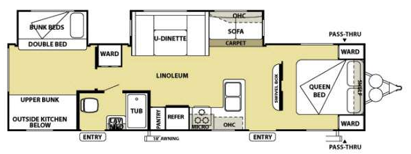 2013 Forest River Salem 32BHDS Good Life RV