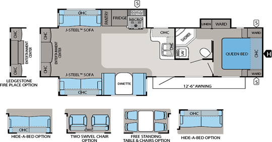 2013 Jayco Eagle 328RLTS Travel Trailers Good Life RV