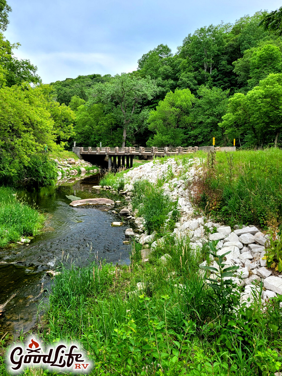 Dolliver State Park Iowa Bridge Bridge